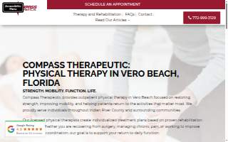 Compass Therapeutic website