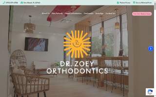 Dr. Zoey Orthodontics website