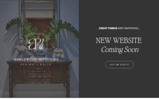Emily Rose Interiors, Design + Build website