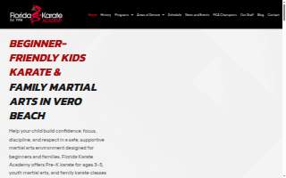 Florida Karate Academy website
