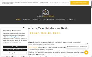 FSC Home Solutions website