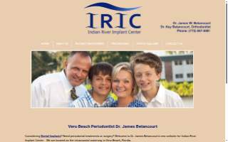 Indian River Implant Center website