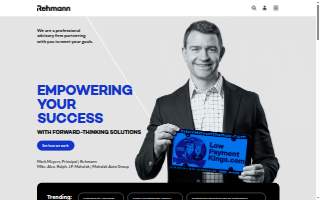 Rehmann website