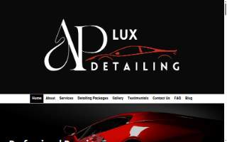 AP LUX DETAILING - Mobile Car Detailing website