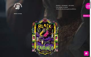 Black Flamingo Brews & Kitchen website