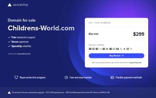 Children's World South Preschool website