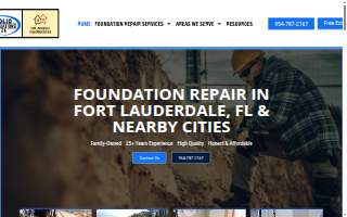 Fort Lauderdale Foundation Repair website