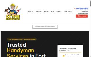 Handyman in Fort Lauderdale website