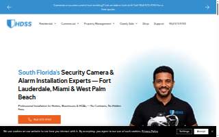 HDSS | FL Smart Homes website