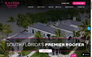 Kairos Roofing website