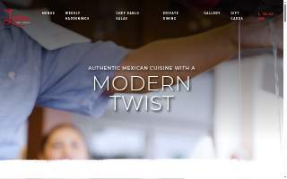 Lona Cocina Tequileria website
