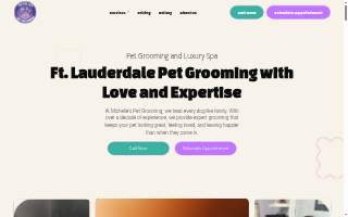 Michelle`s Pet Grooming & Boutique website