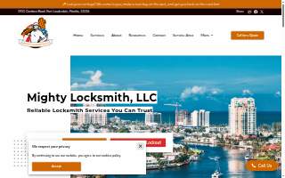 Mighty Locksmith LLC website