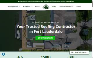 Nast Roofing Co website