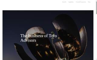 TORO ADVISORS LLC - Property Management Company website