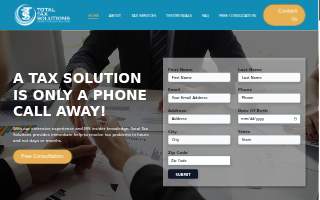 Total Tax Solutions website