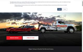 Alligator Towing & Recovery website