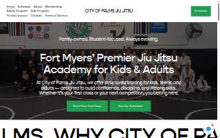 City of Palms Jiu Jitsu website