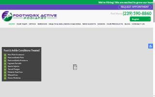 FootWorx Active website