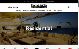 Home Audio & Security Design Inc. website