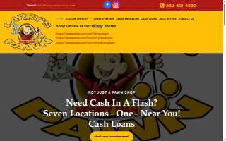 Larry's Pawn Shop website