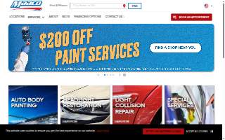 Maaco Auto Body Shop & Painting of Dyer website