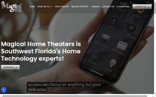 Magical Home Theaters website