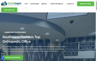 OrthoKagan Orthopedic & NeuroSpine Institute of Lehigh Acres website