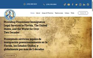 Ricardo Skerrett Immigration Law Firm of Iona website