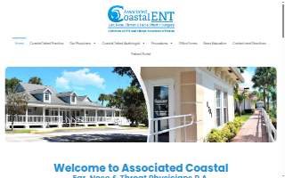 Associated Coastal Ent website