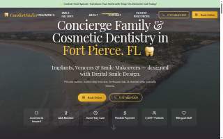 Comfort Smiles website