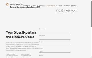 Crislip Glass Inc website