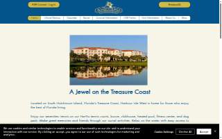 Harbour Isle West website
