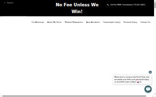 Loutos Law Firm website