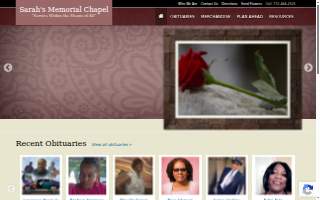 Sarah's Memorial Chapel website