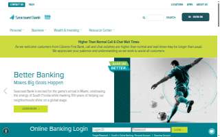 Seacoast Bank website