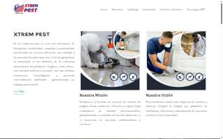 Xtreme Pest Services website