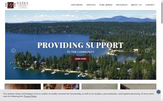 Yates Funeral Home & Cremation Services website