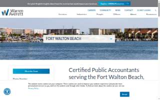 CPA Firm - Fort Walton Beach website