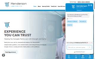 Henderson Law Firm, P.A. website