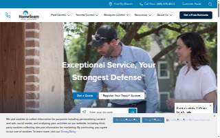 HomeTeam Pest Defense of Murrells Inlet website