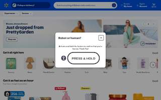 Walmart Pharmacy website
