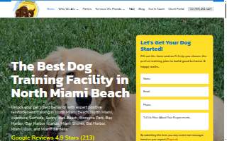 Bauser's Pet Training website