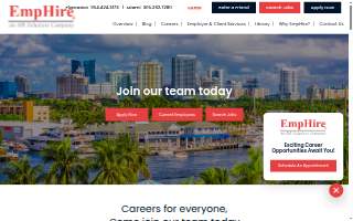 EmpHire website
