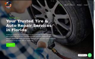 Florida Eagle Tires website