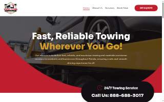 Towing Florida, LLC of Fountainbleau website