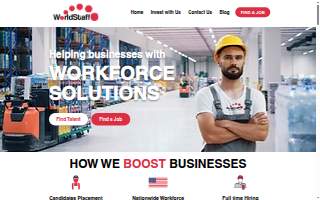 WorldStaff USA website