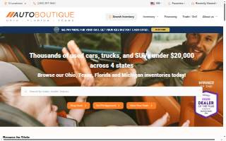 Auto Boutique website