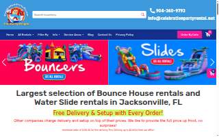 Celebration Party Rental website