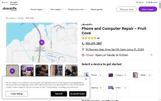 Computer and Phone website